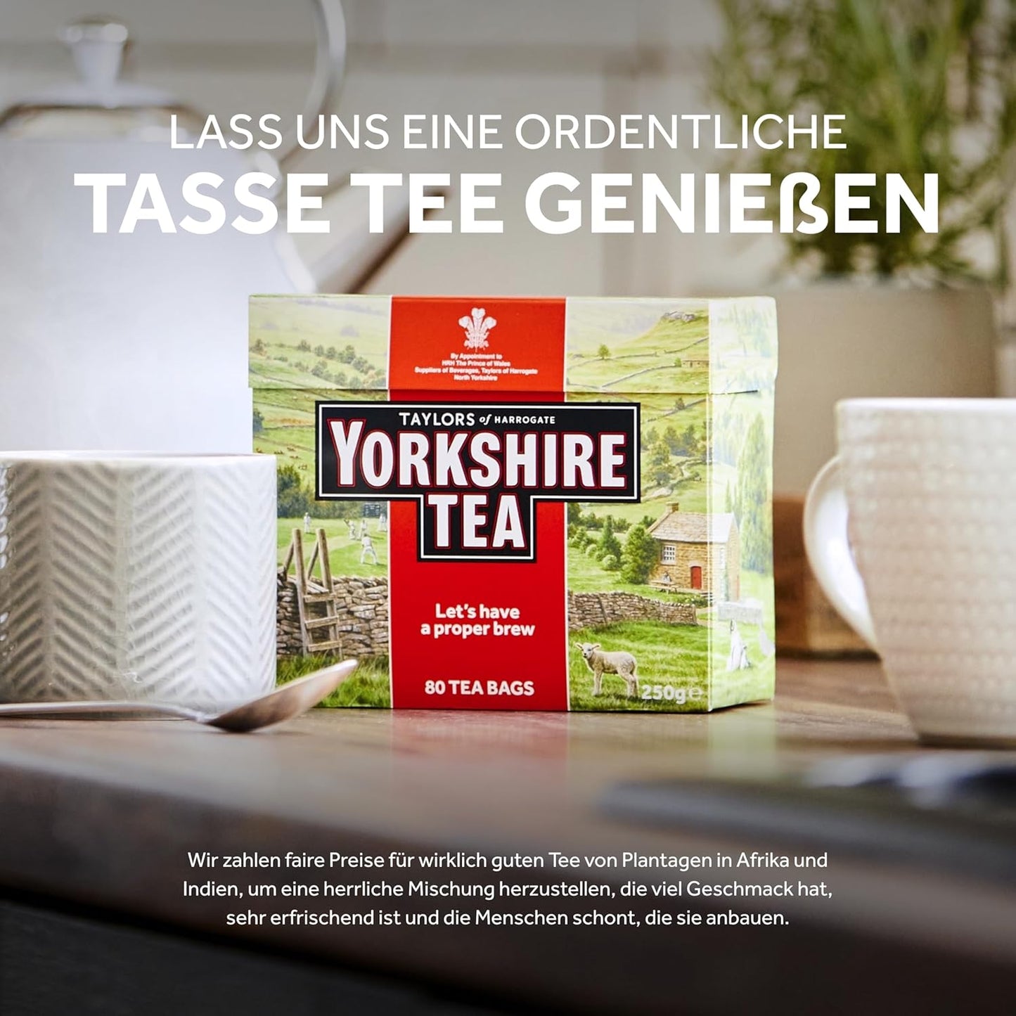 Yorkshire Tea 600 Tea Bags 1.875 Kg